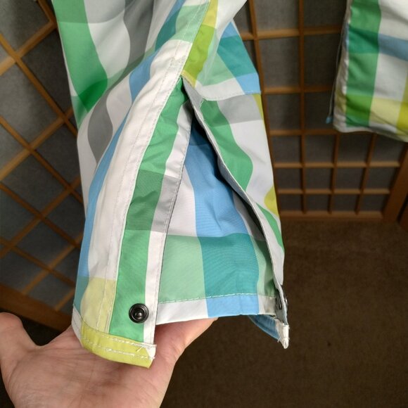686 Snowboard Pants Pastel Check Pattern Size L - Picture 6 of 15